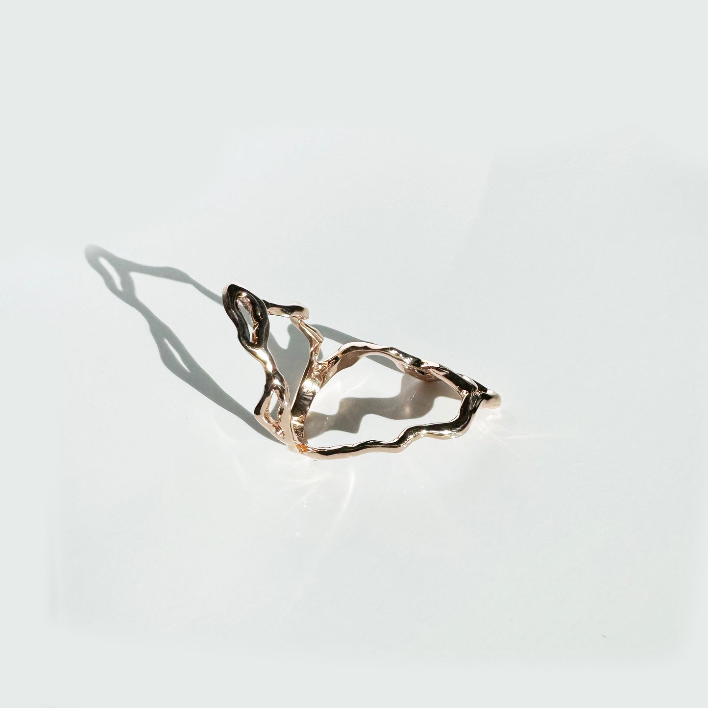 Cavaea 14k Rose Gold Ring