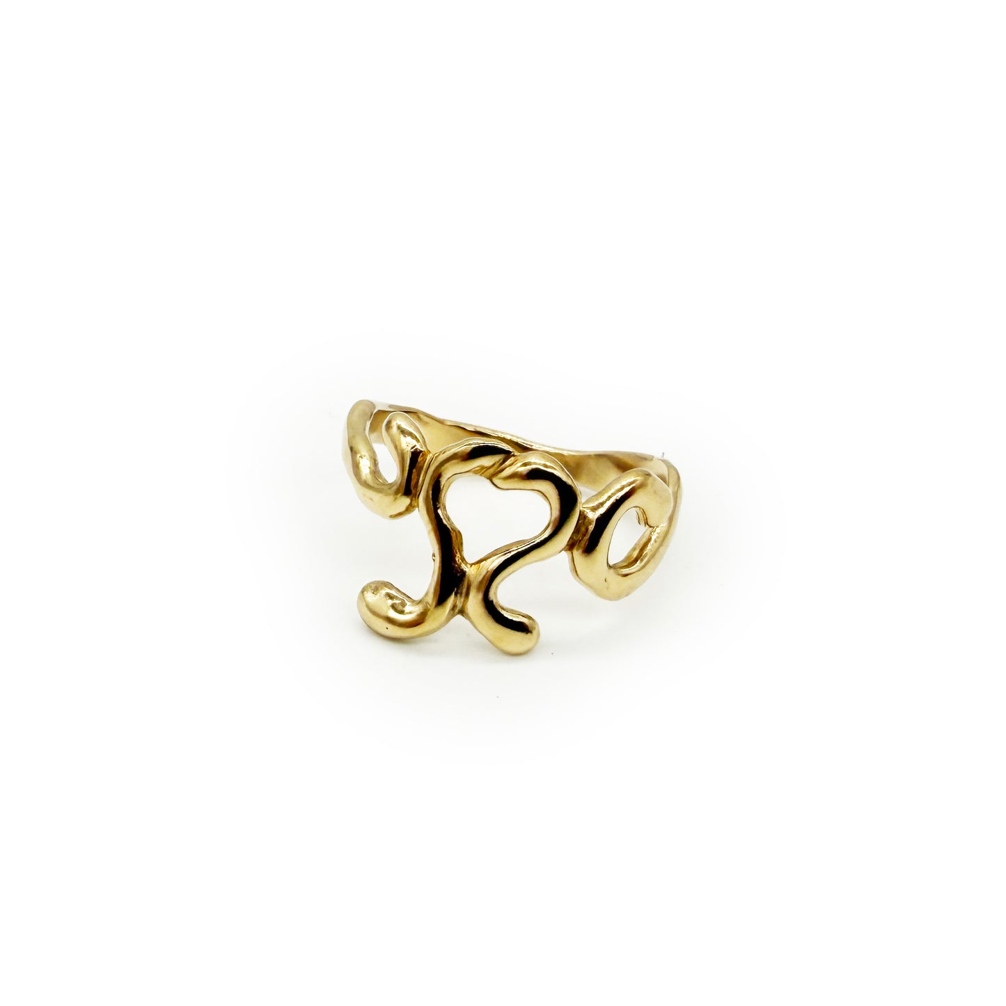 Asyl Brass Dainty Ring