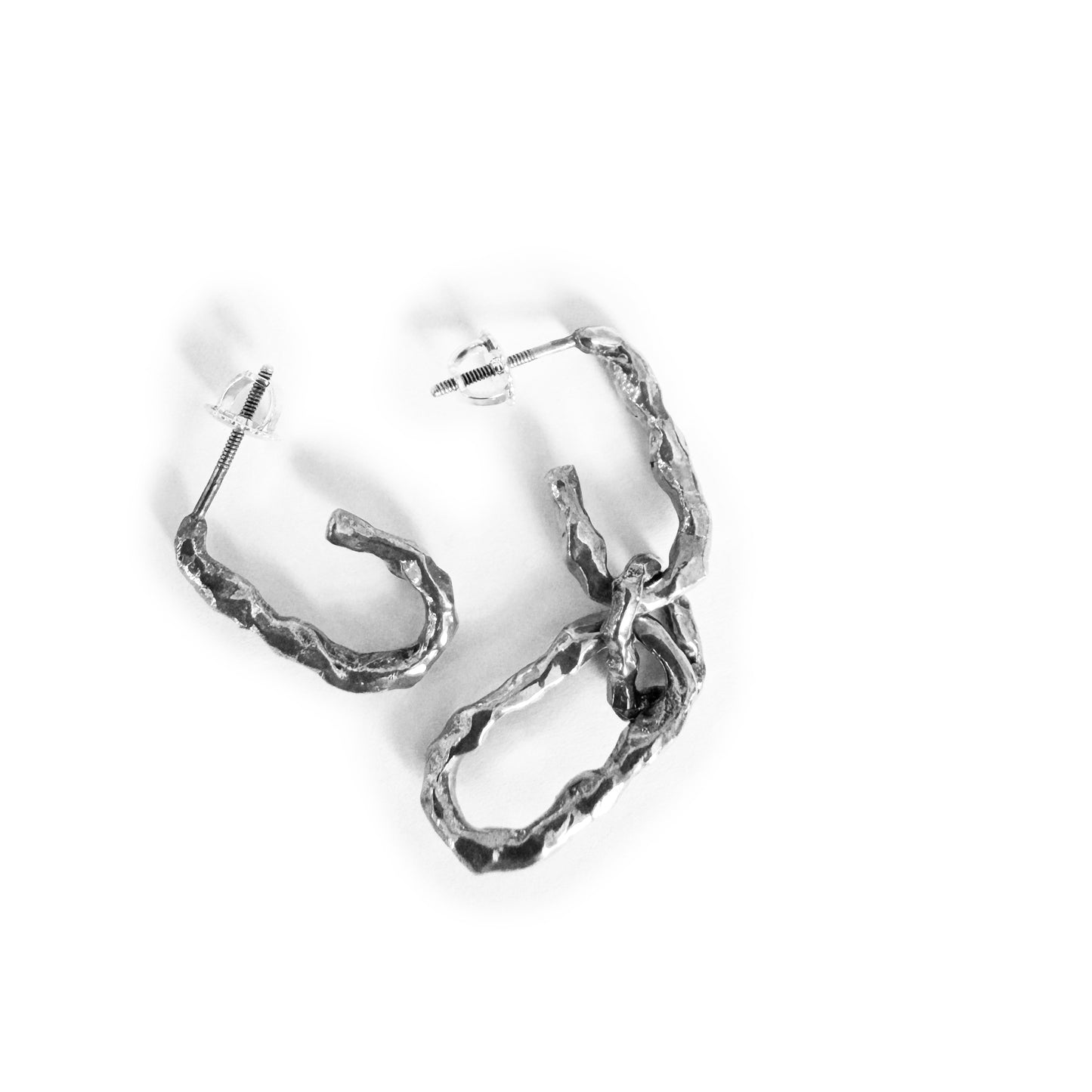 Earth Asymmetric Earrings