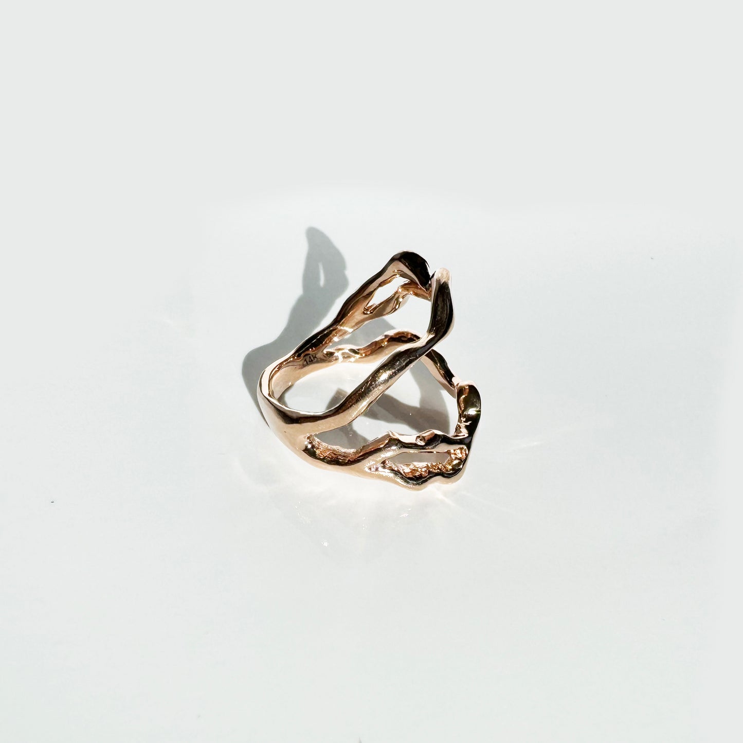 Boca de Ballena 14k Rose Gold Ring