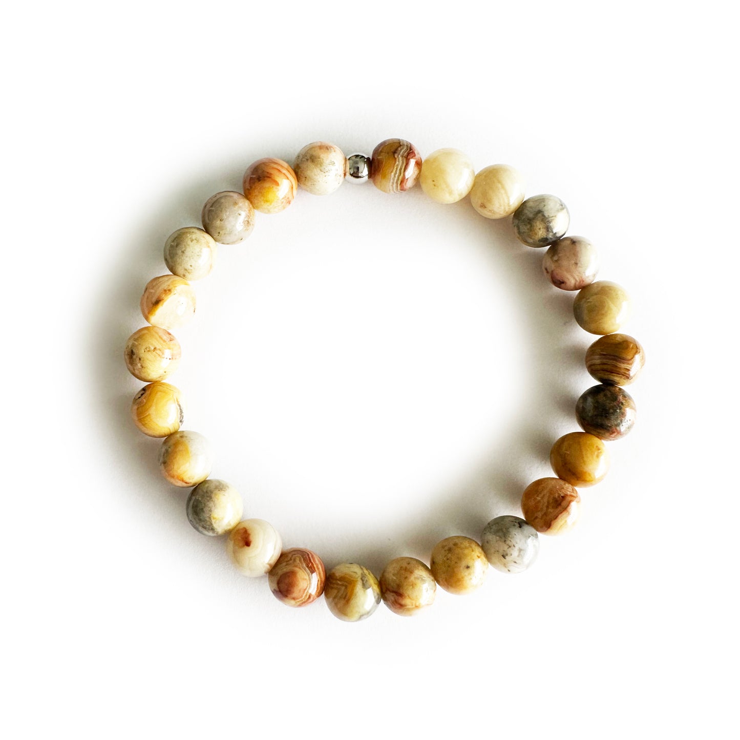 Crazy Lace Agate Bracelet