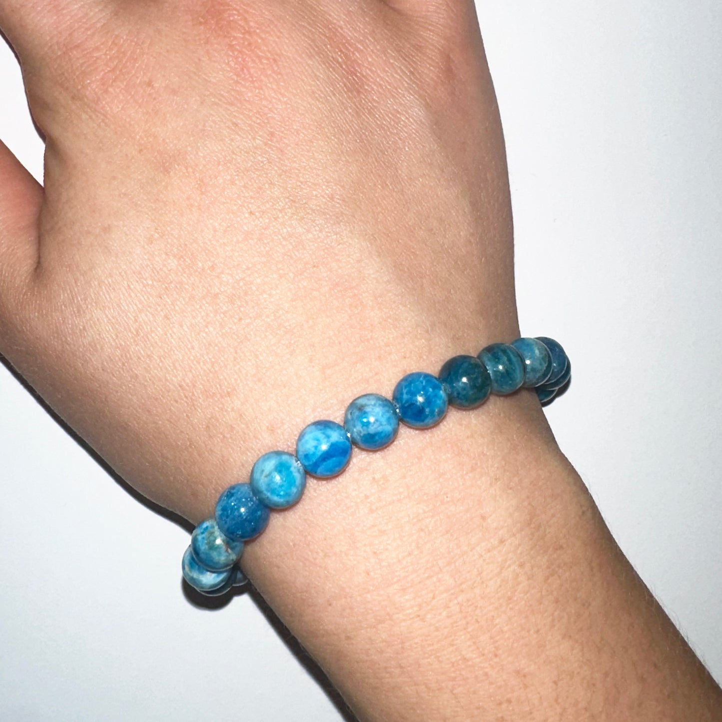 Blue Apatite Bracelet