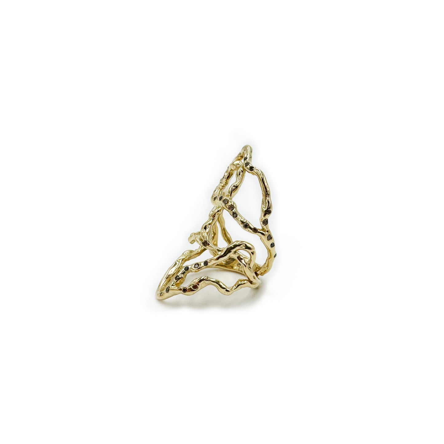 Roots 18k Yellow Gold Ring