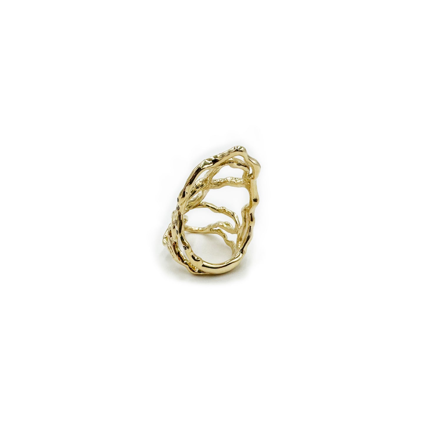 Roots 18k Yellow Gold Ring