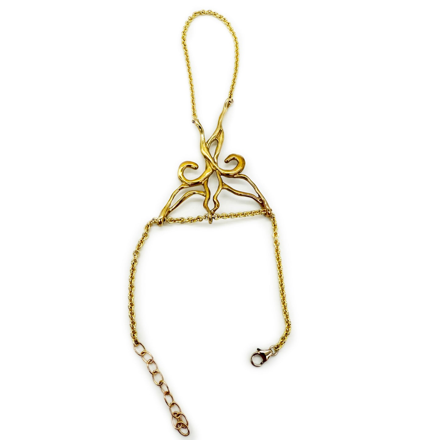 Karlygash Brass Hand Chain