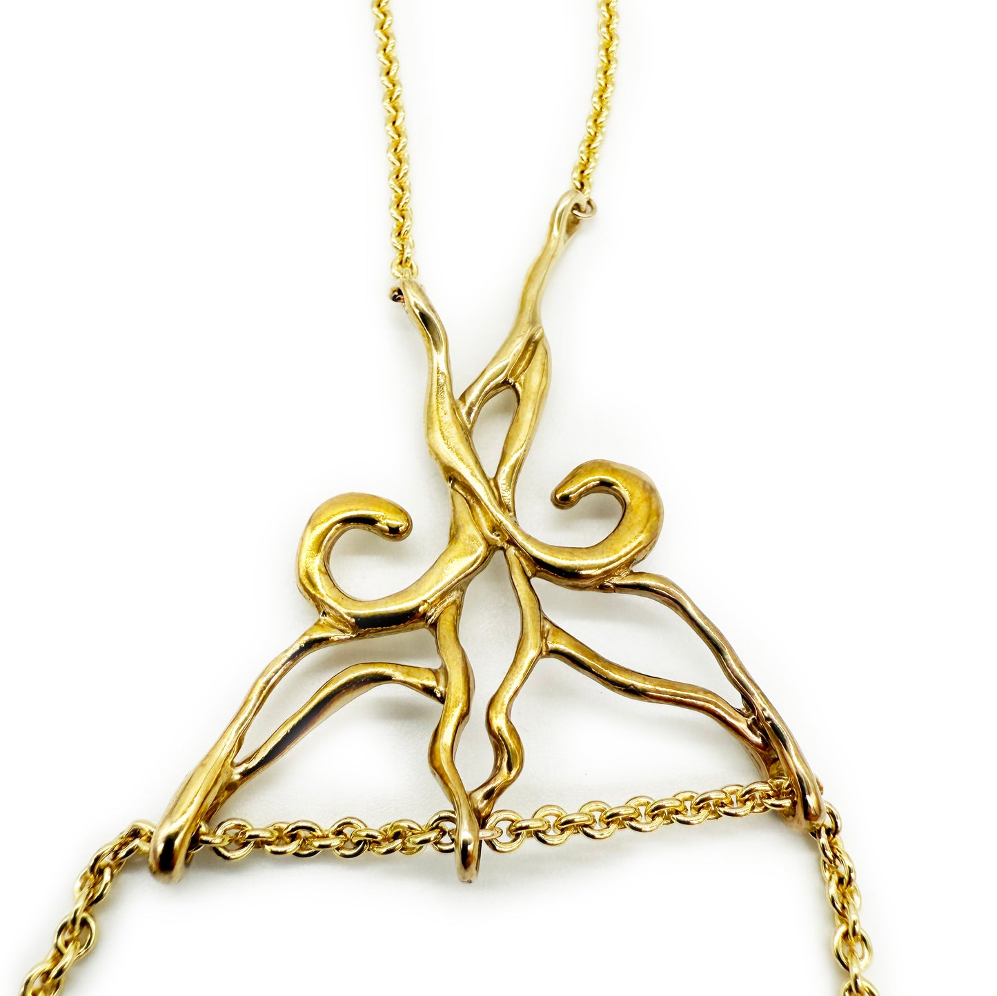 Karlygash Brass Hand Chain