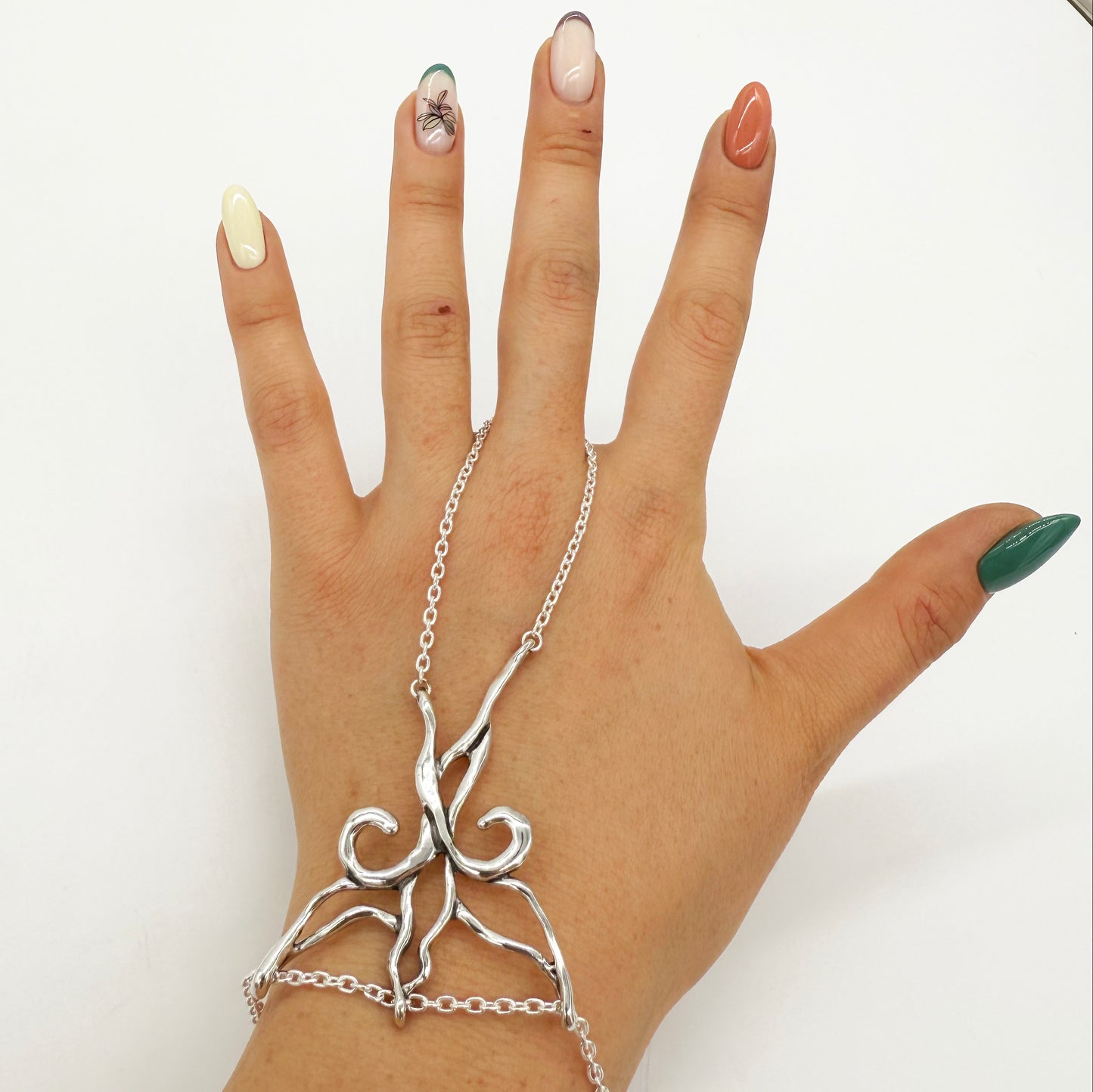 Karlygash Silver Hand Chain