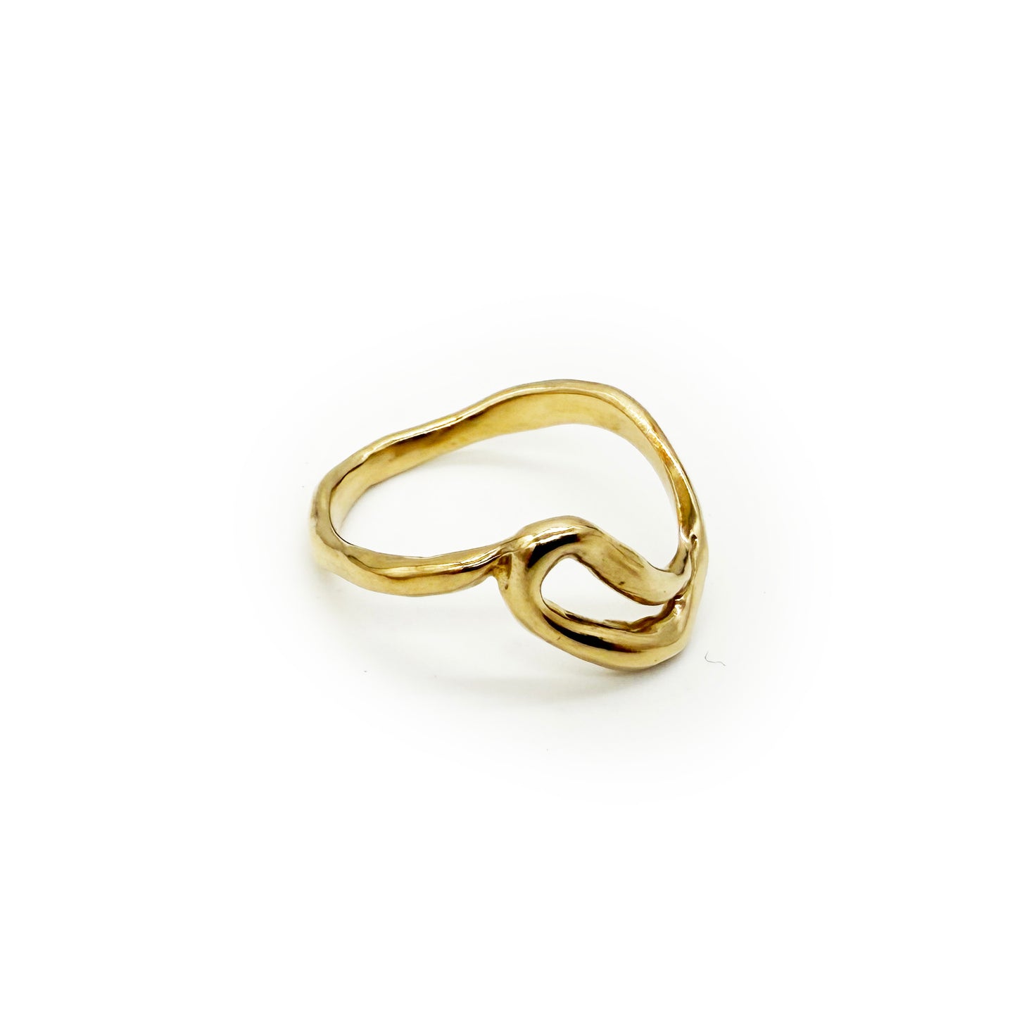 Sary Arka Brass Dainty Ring