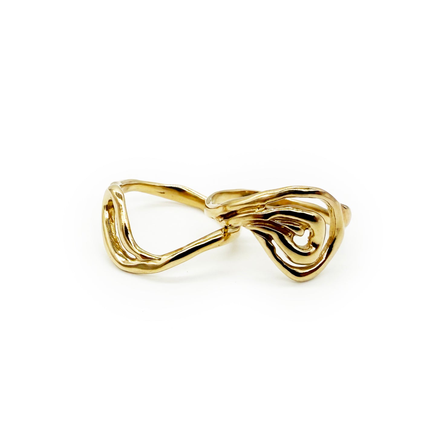 Sary Arka Brass Ring Stack