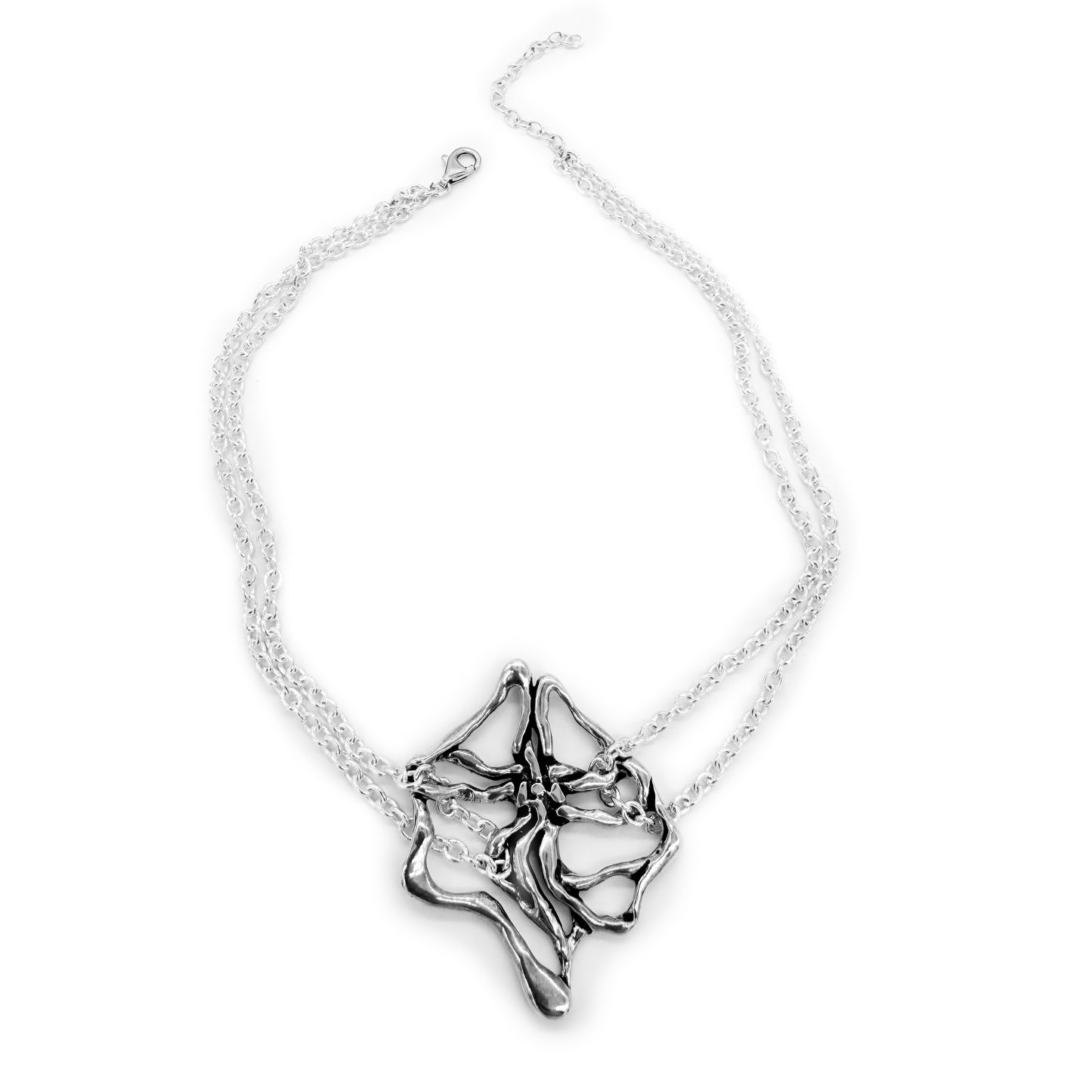 Shanyrak Silver Choker Necklace