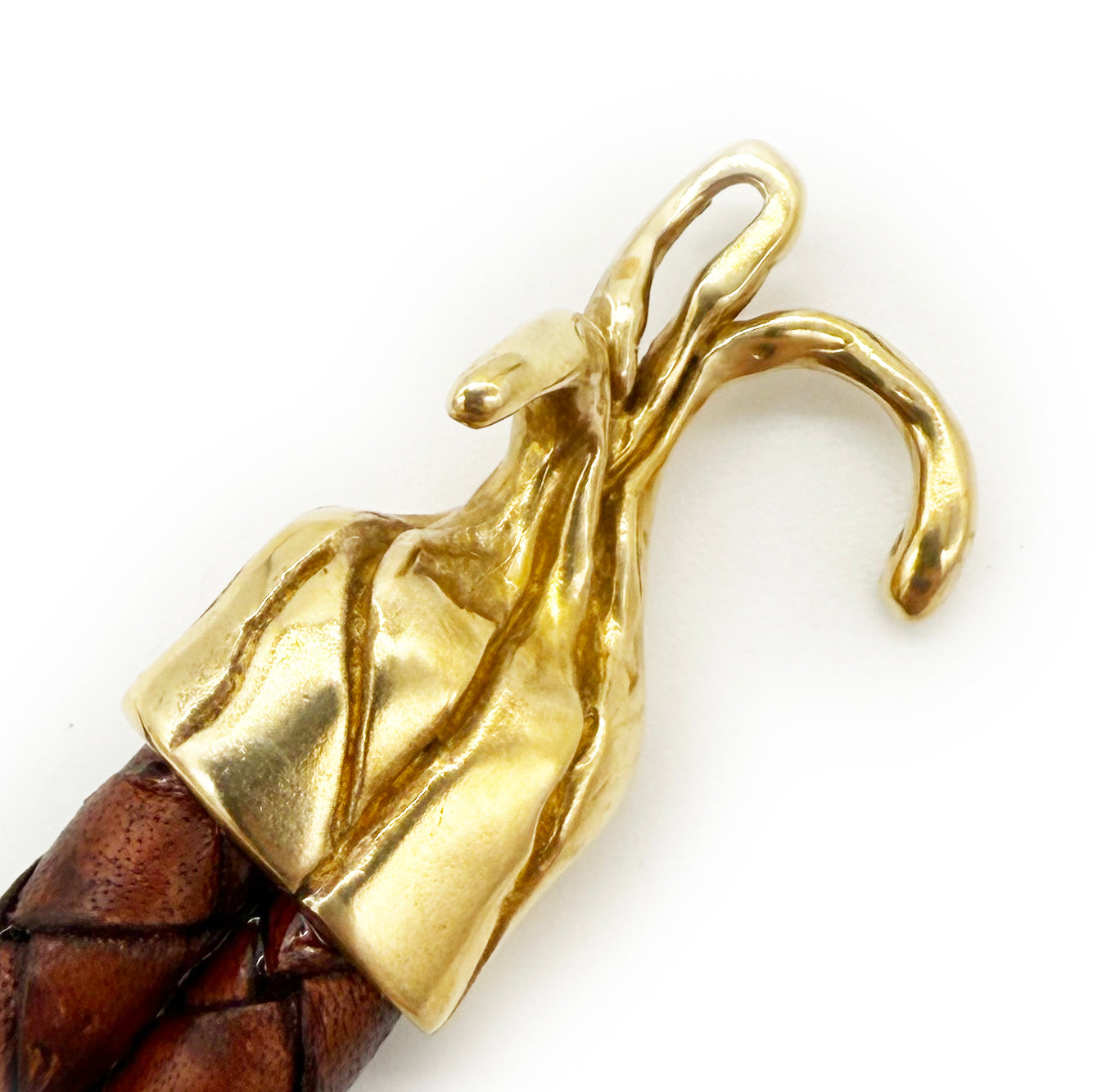 Virgo Brass Brown Bracelet