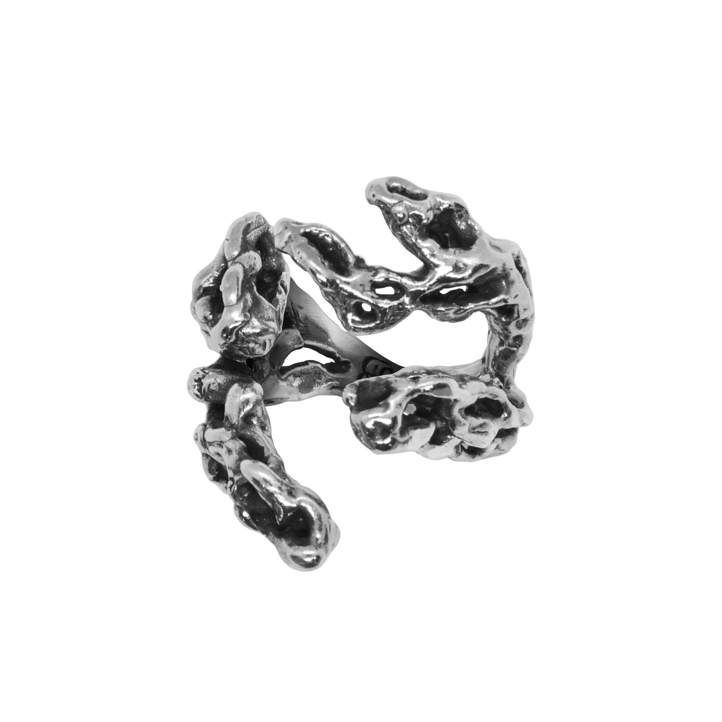 Spiritual Ring - Designer Jewelry - Beautiful Ring - Sterling Silver Ring - Positive Ring - Inspiring Ring - Oracle Ring