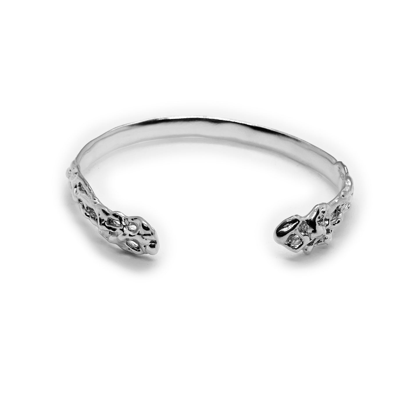 Spiritual Cuff Bracelet - Designer Jewelry - Statement Cuff Bracelet - Sterling Silver Cuff Bracelet - Free Form - Kalypso Cuff Bracelet