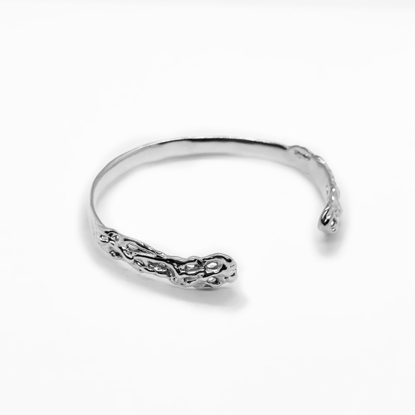 Spiritual Cuff Bracelet - Designer Jewelry - Statement Cuff Bracelet - Sterling Silver Cuff Bracelet - Free Form - Kalypso Cuff Bracelet