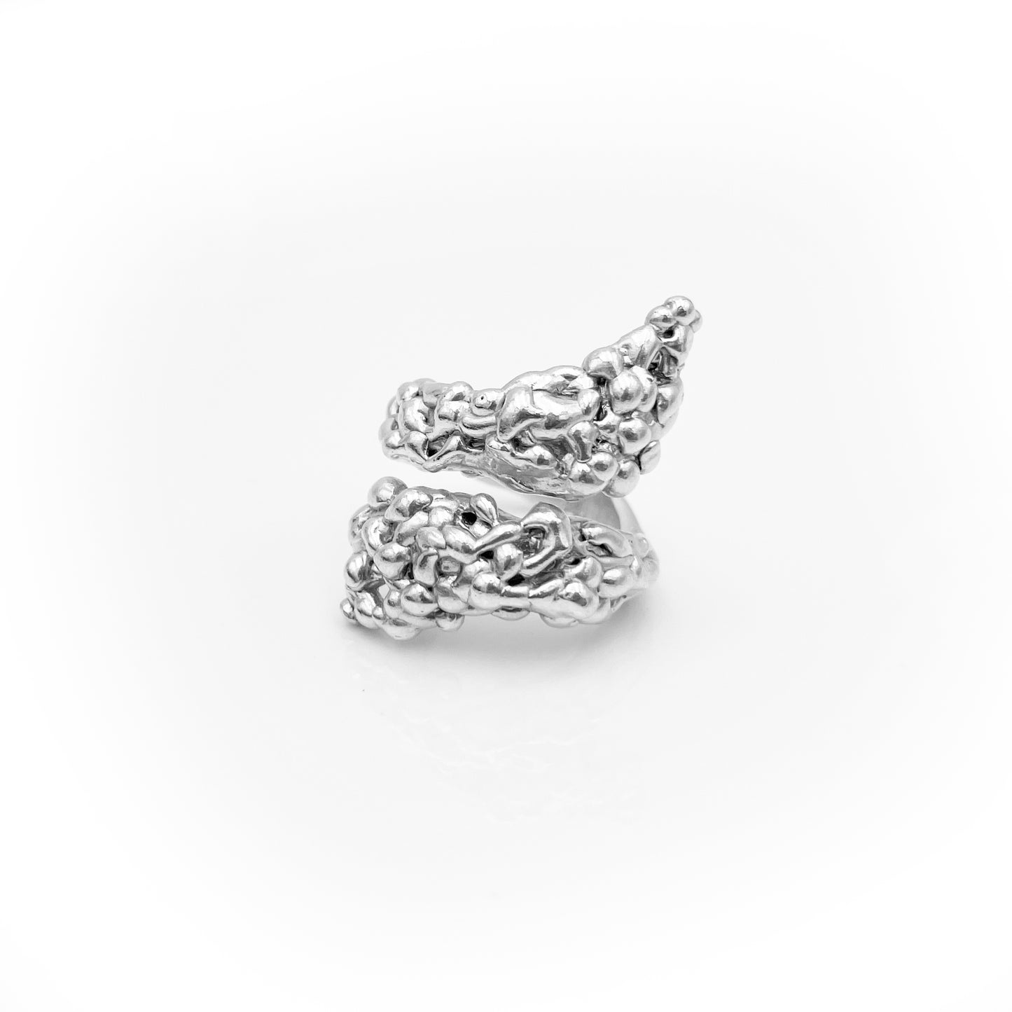 Sterling Silver Ring Triton Twisty Ring - High Quality Silver Ring - Silver Statement Ring - Geek-Inspired Silver Ring - European Style Ring