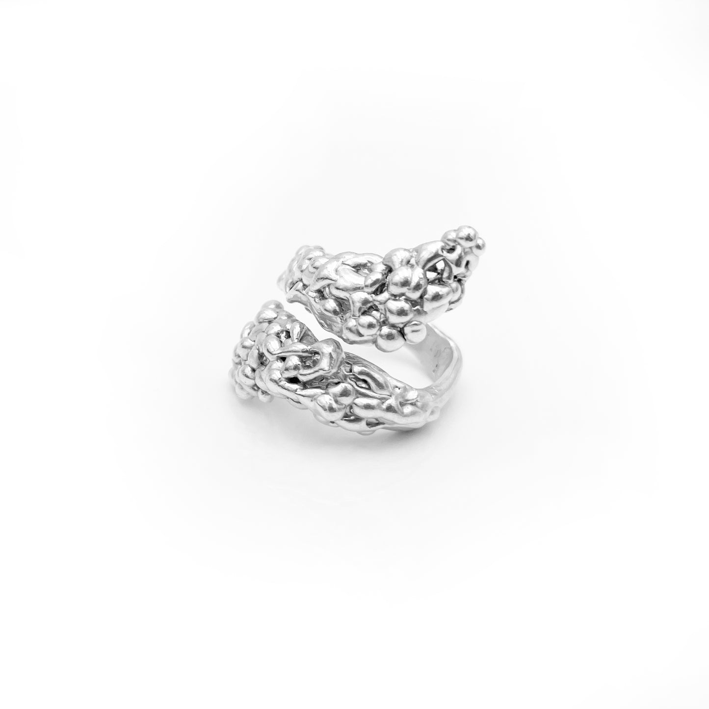 Sterling Silver Ring Triton Twisty Ring - High Quality Silver Ring - Silver Statement Ring - Geek-Inspired Silver Ring - European Style Ring