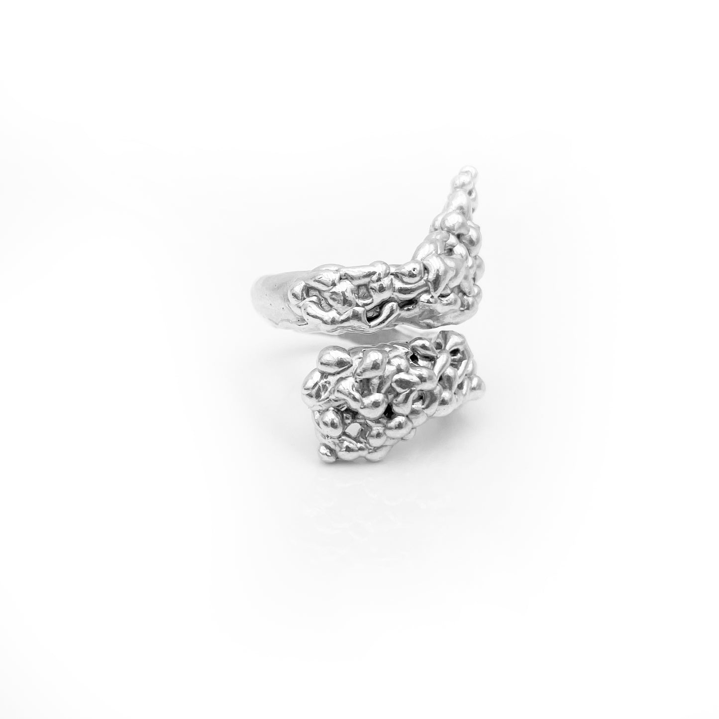 Sterling Silver Ring Triton Twisty Ring - High Quality Silver Ring - Silver Statement Ring - Geek-Inspired Silver Ring - European Style Ring