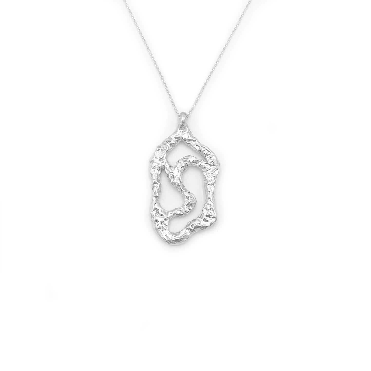 Aruachs Necklace - Statement Necklace - Large Silver Necklace - Unique Necklace - Designer Jewelry - Large Pendant - 925 Sterling Silver