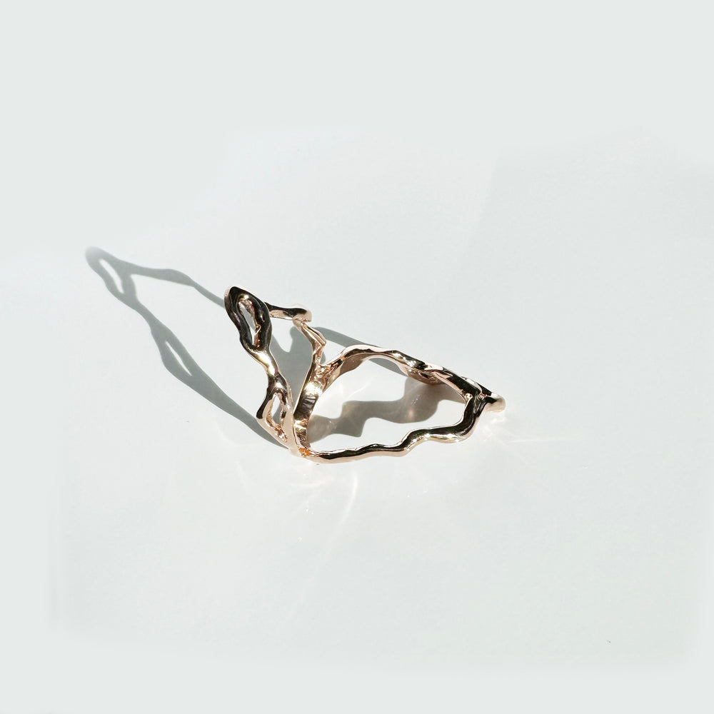 Cavaea 14k Rose Gold Ring
