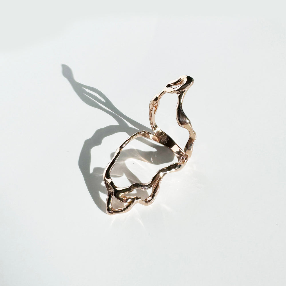 Cavaea 14k Rose Gold Ring