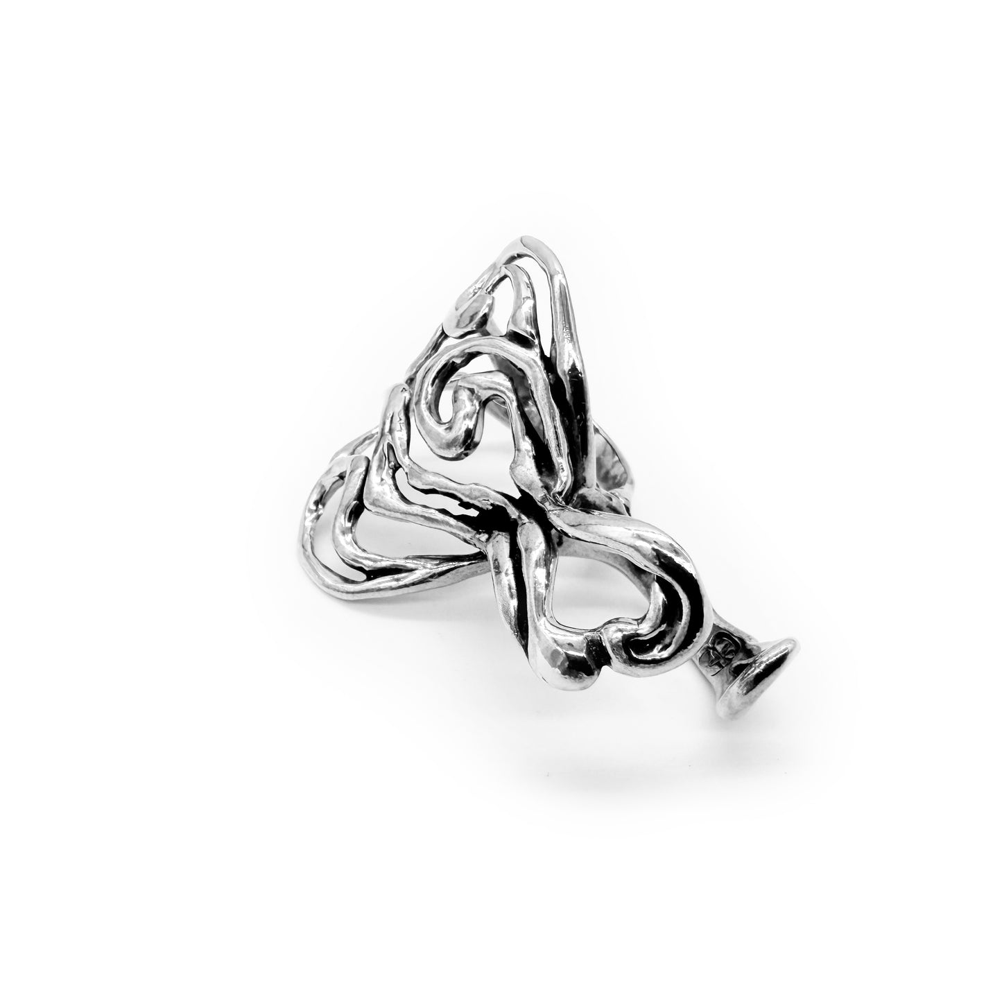 
                  
                    Barkhan Silver Cocktail Ring
                  
                