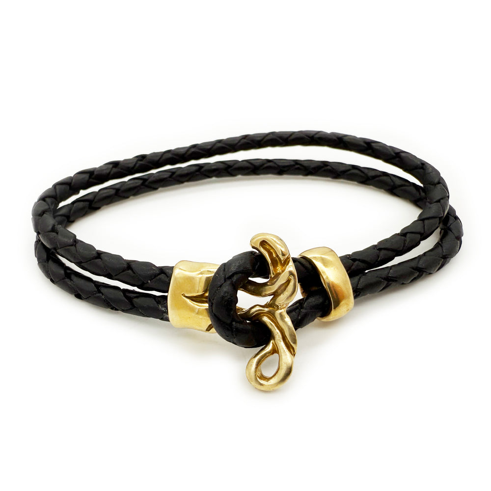 Gemini Brass Bracelet