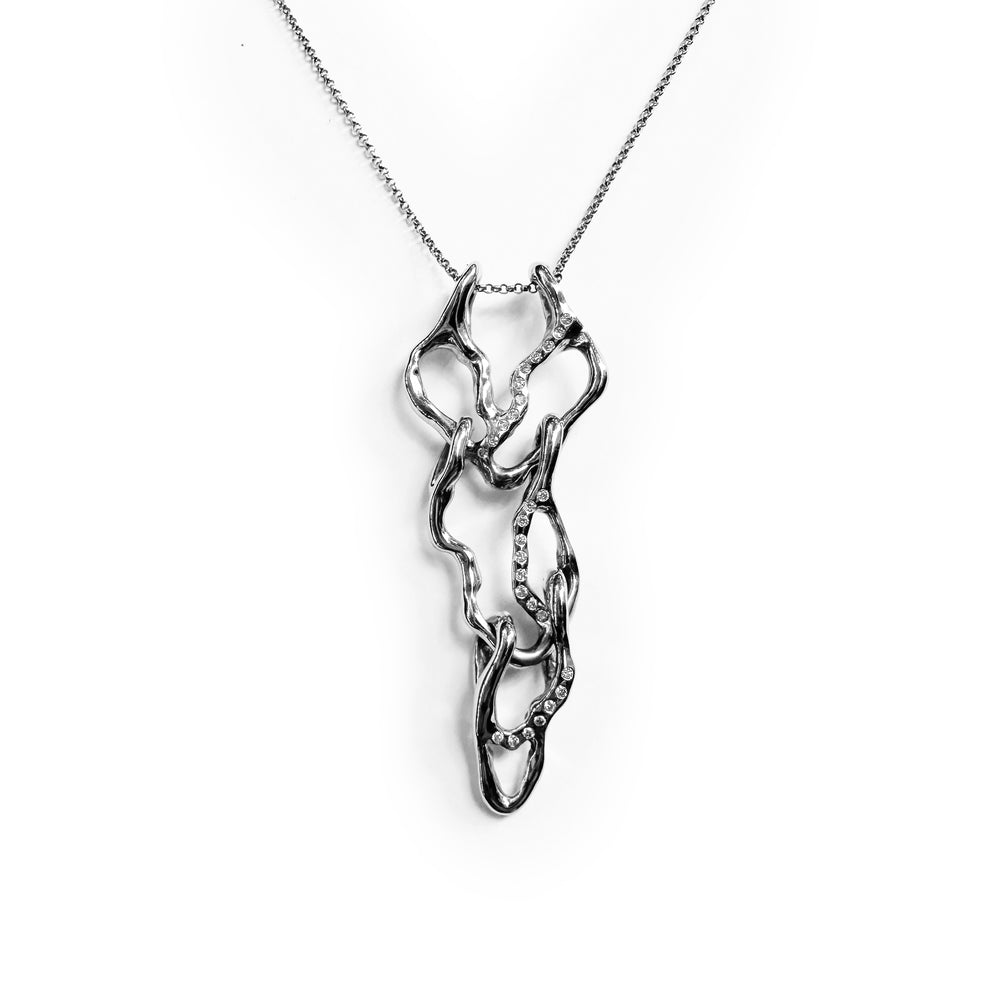 Diamond Agape Necklace