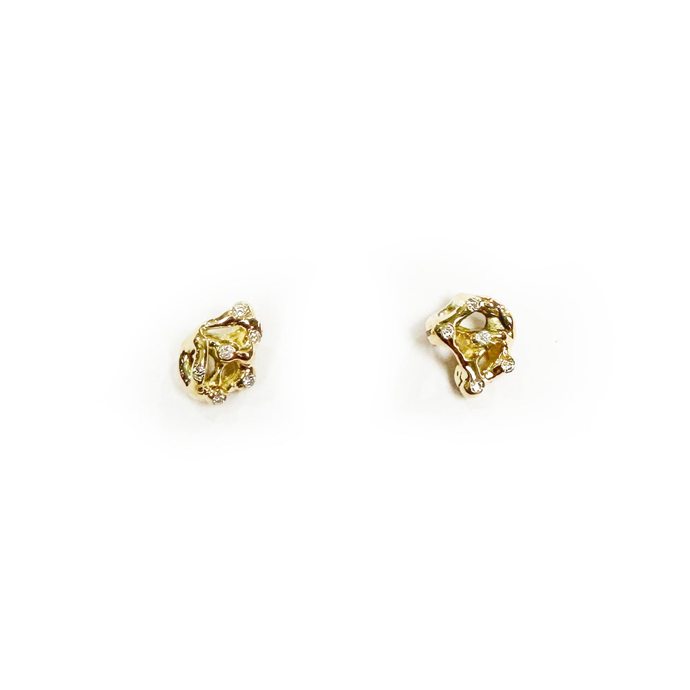 Asteria 18k Yellow Gold Earrings