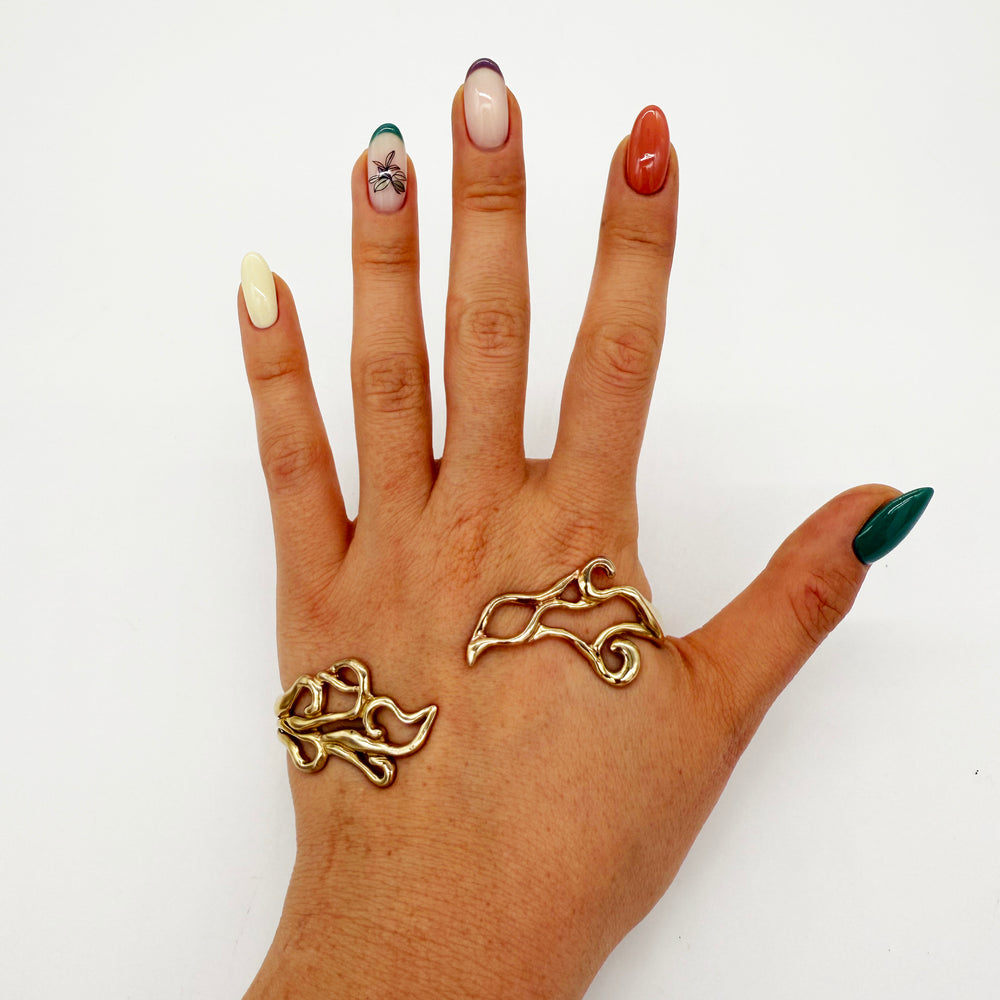 
                  
                    Kumai Brass Hand Cuff
                  
                
