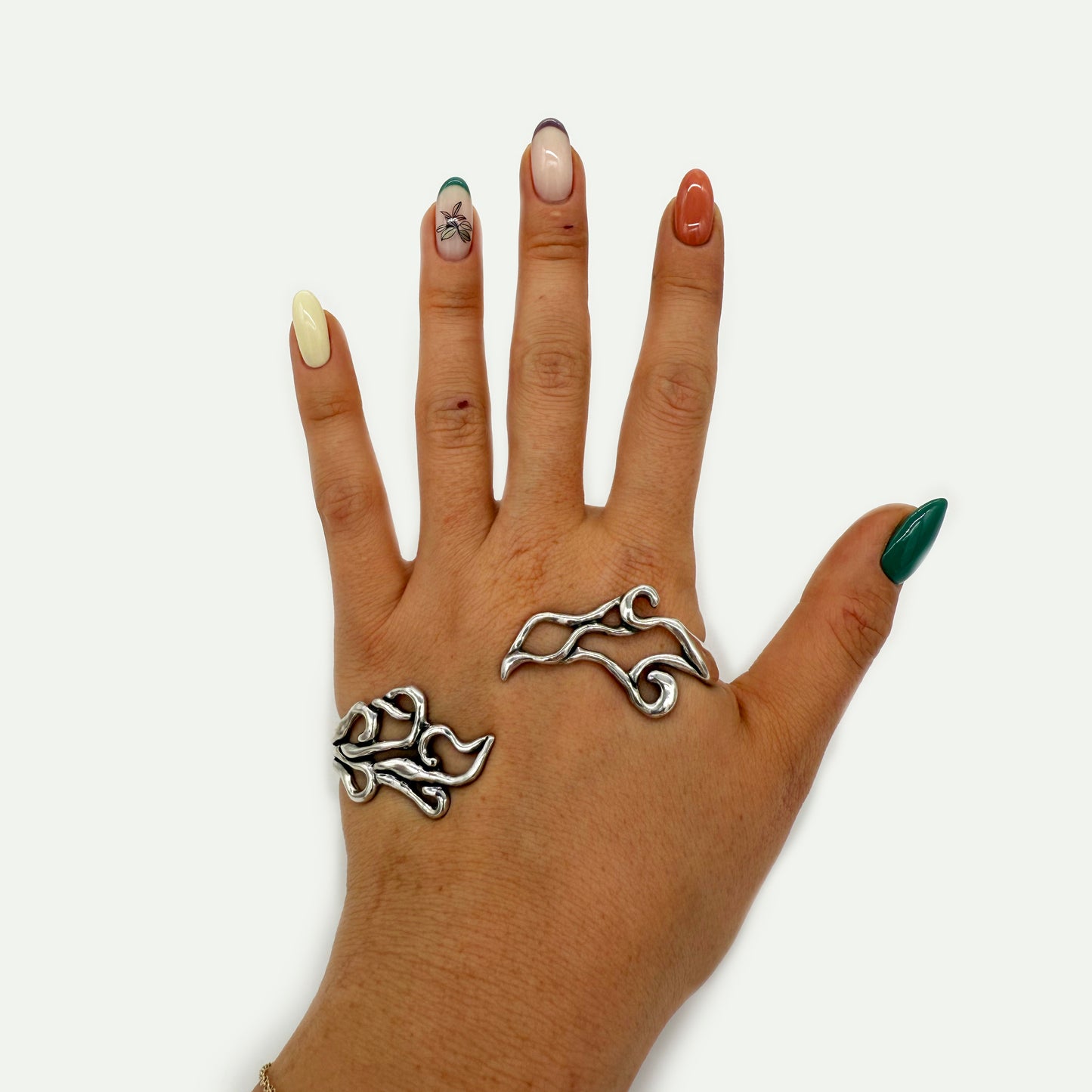 
                  
                    Kumai Silver Hand Cuff
                  
                