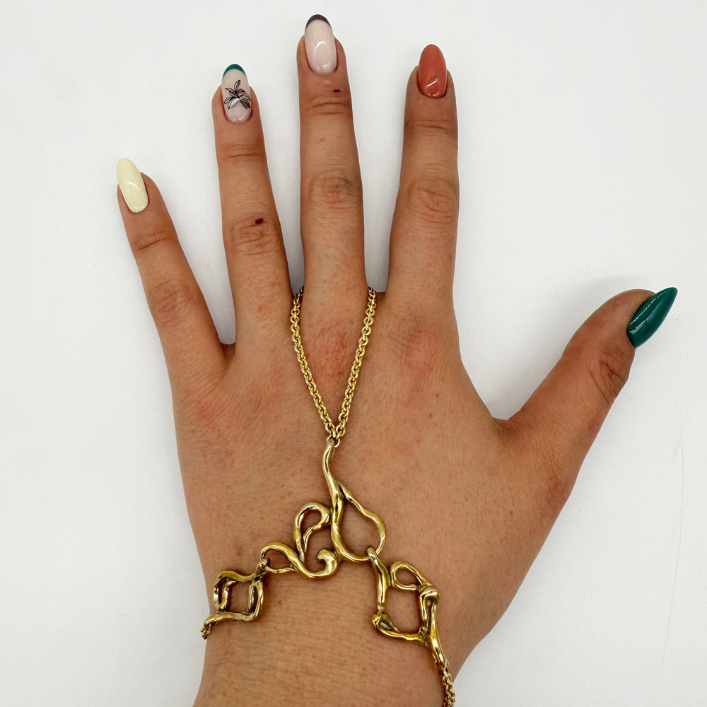 
                  
                    Samal Brass Hand Chain
                  
                
