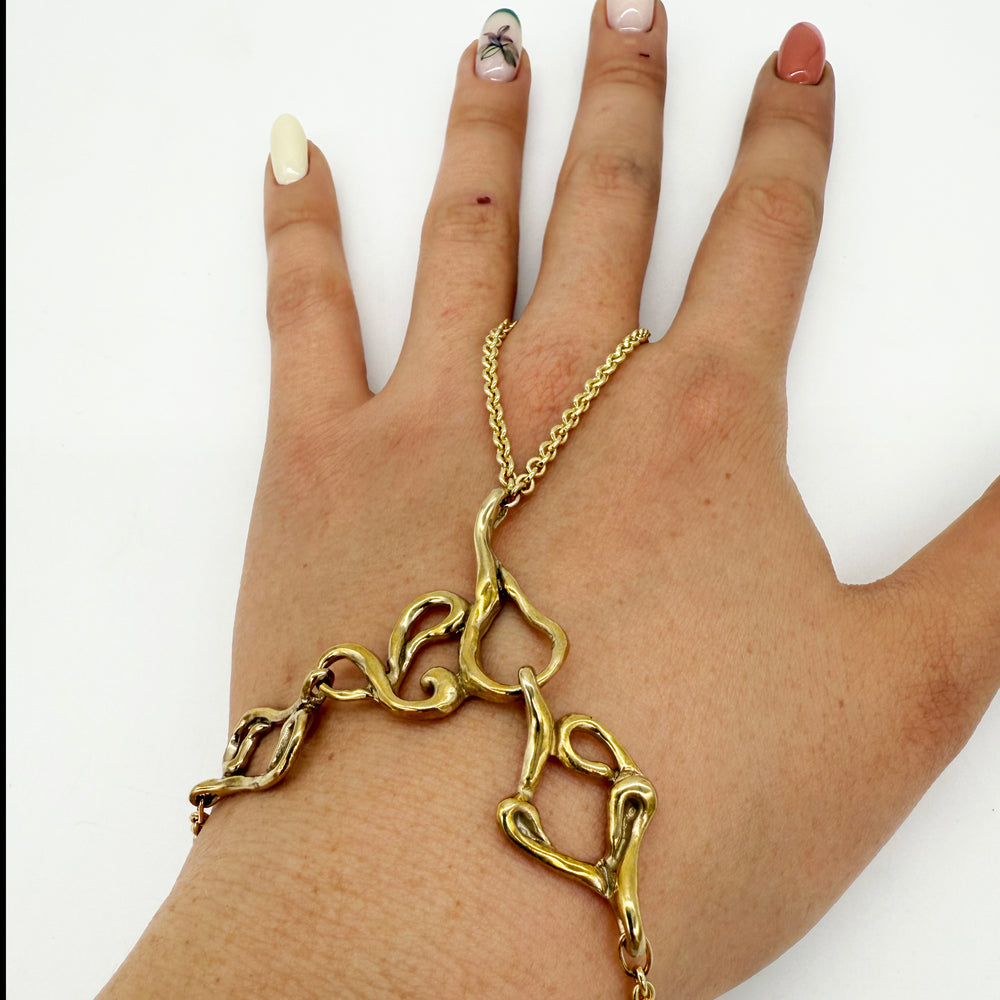 
                  
                    Samal Brass Hand Chain
                  
                
