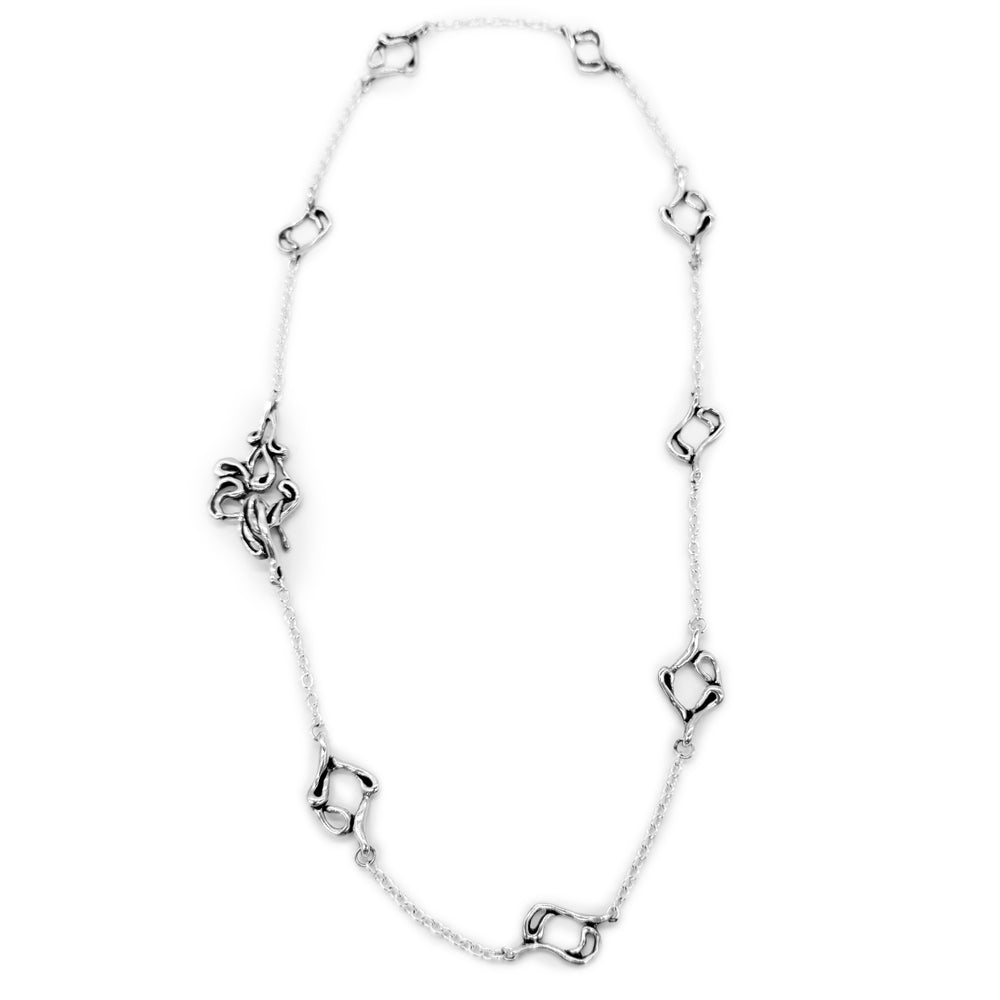 Samal Silver Short Necklace
