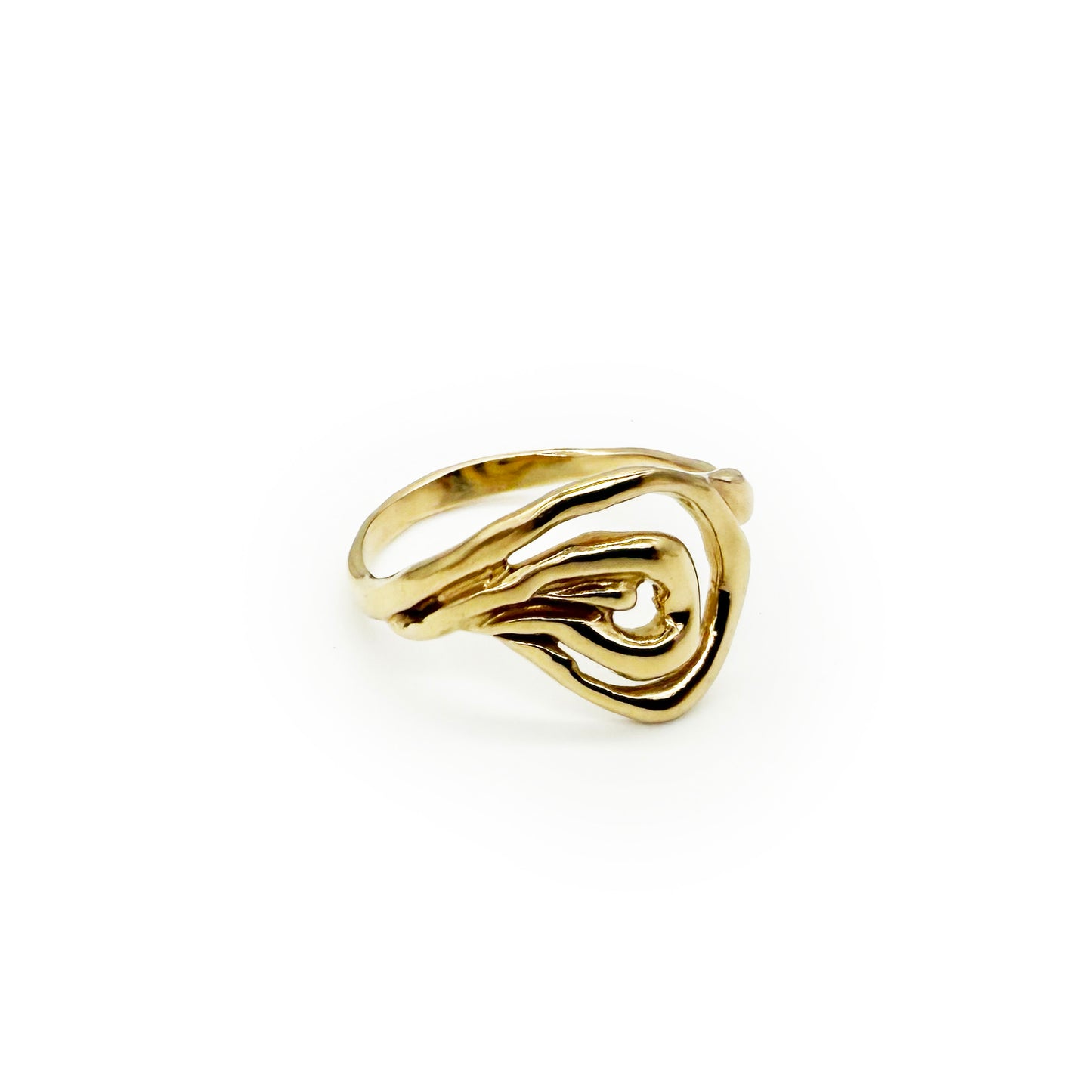 
                  
                    Sary Arka Brass Ring Stack
                  
                