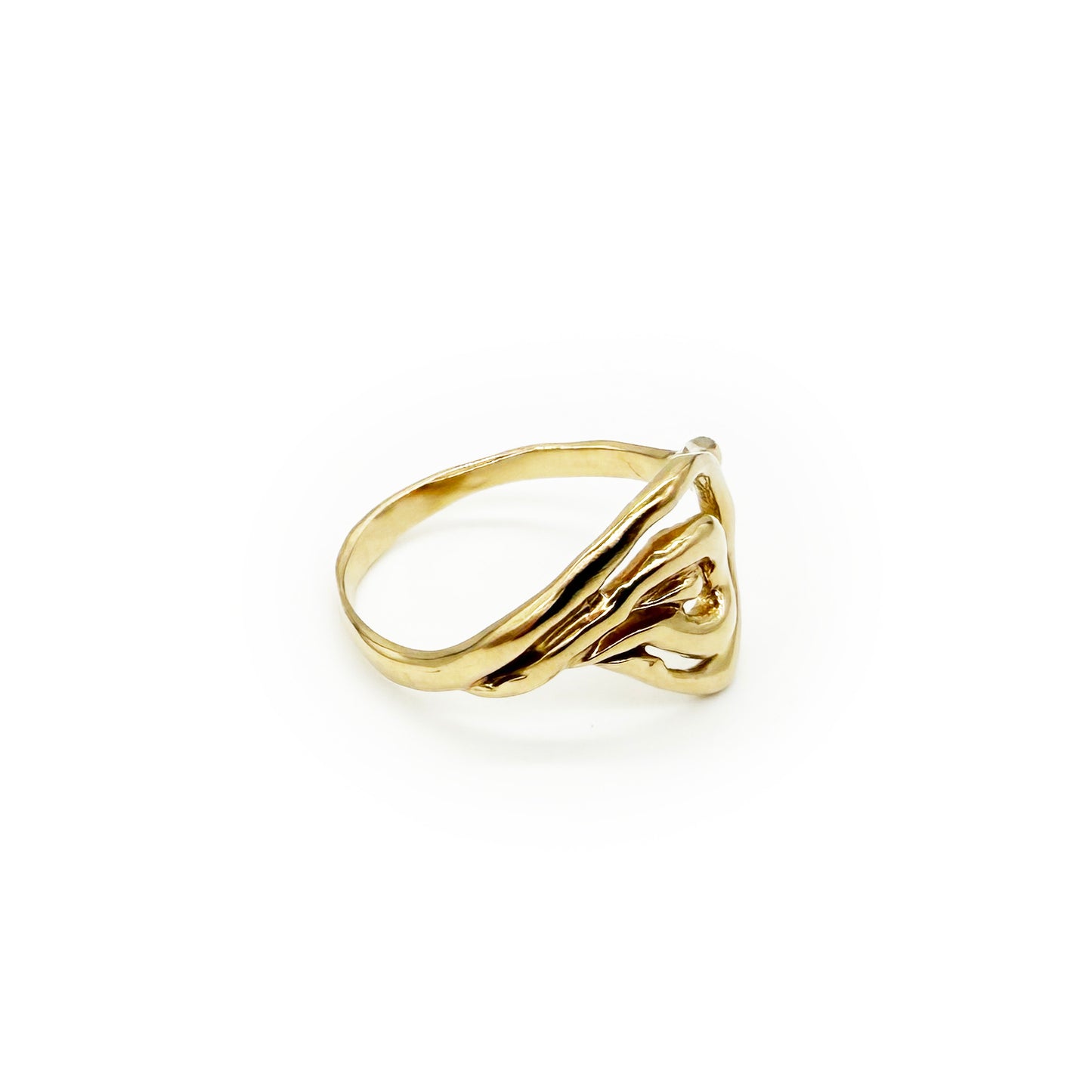 
                  
                    Sary Arka Brass Center Ring
                  
                