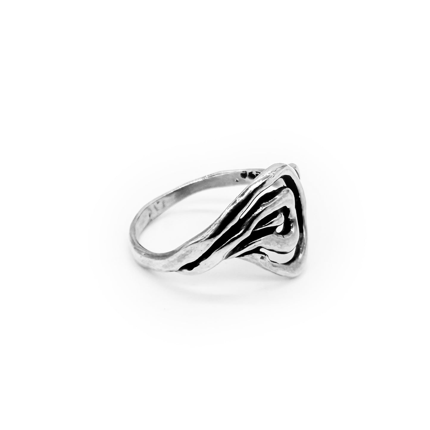 
                  
                    Sary Arka Silver Center Ring
                  
                