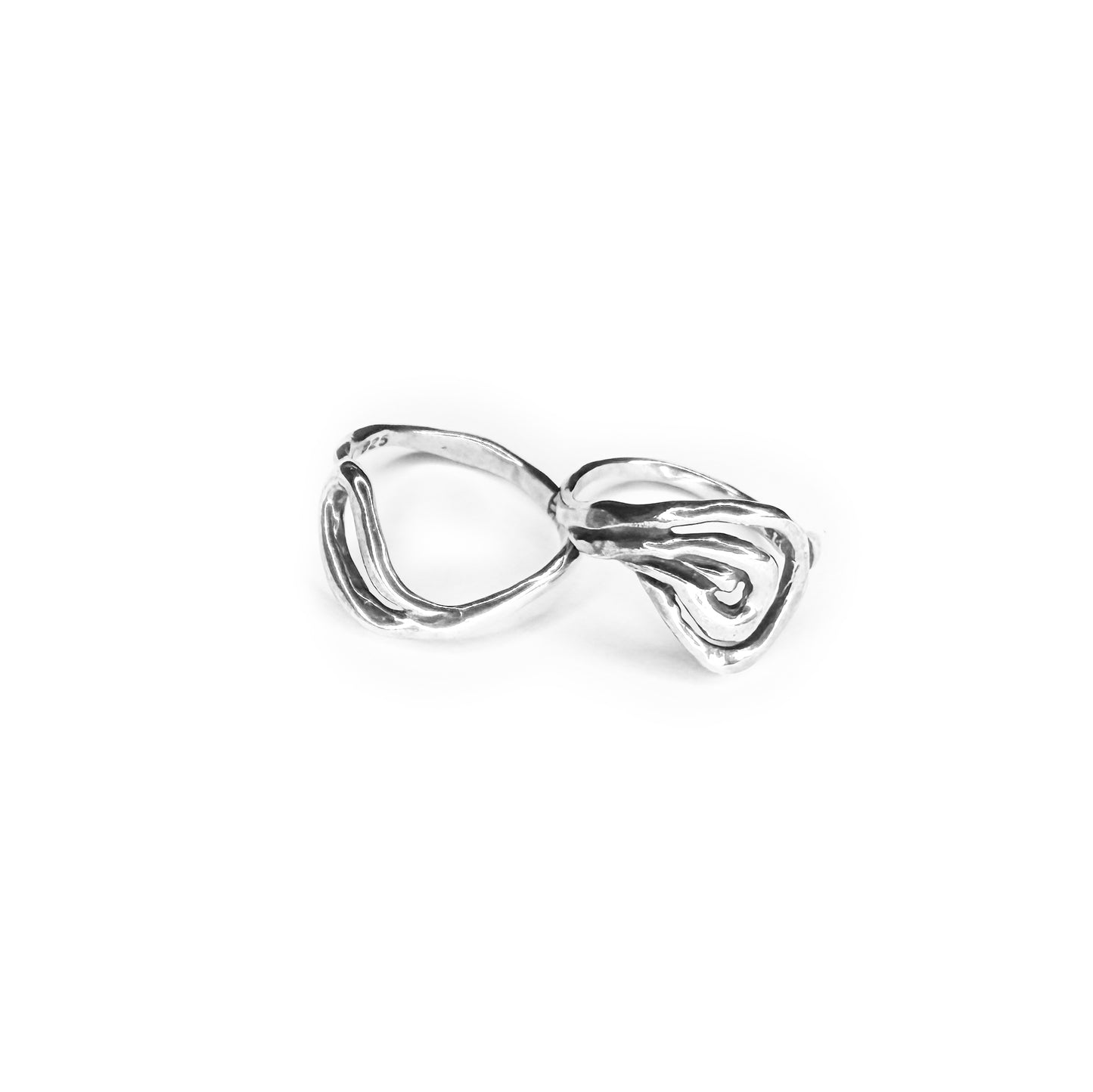 
                  
                    Sary Arka Silver Ring Stack
                  
                