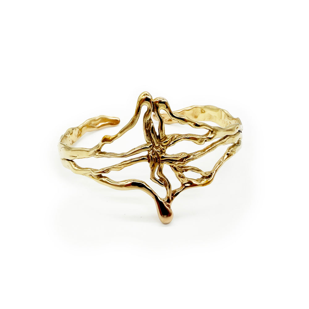 Shanyrak Brass Bicep Cuff