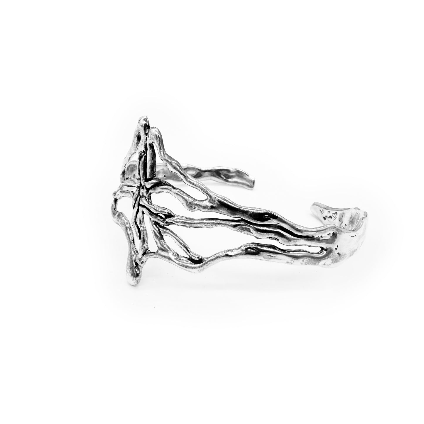 
                  
                    Shanyrak Silver Bicep Cuff
                  
                