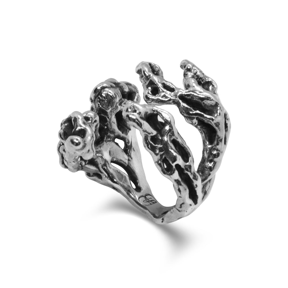 Spiritual Ring - Designer Jewelry - Beautiful Ring - Sterling Silver Ring - Positive Ring - Inspiring Ring - Oracle Ring