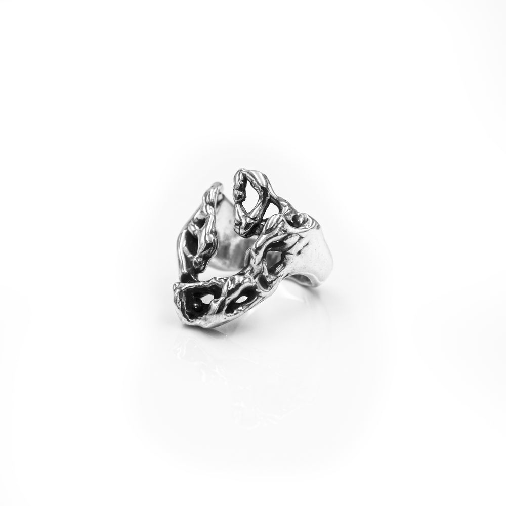 Abyss Ring | Silver Ring | Artisan Jewelry | Bold Ring