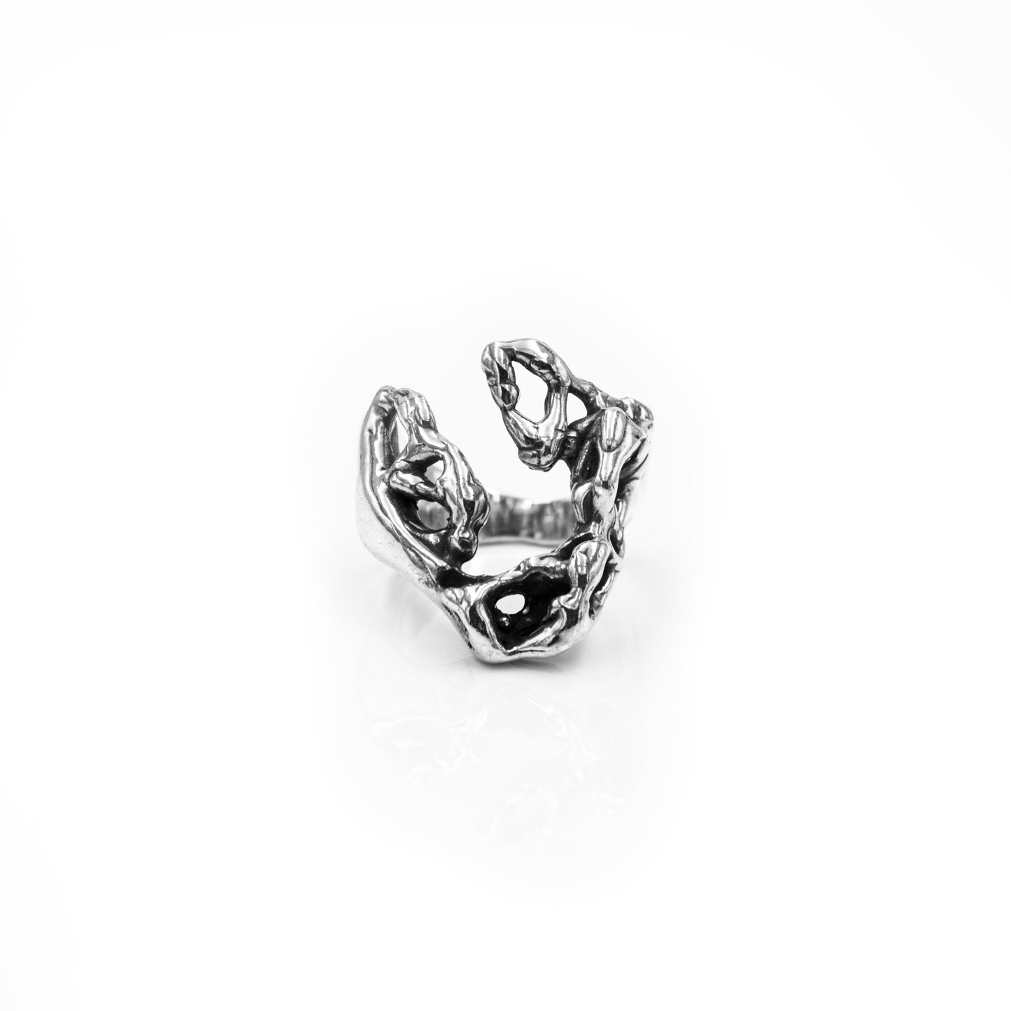 
                  
                    Abyss Ring | Silver Ring | Organic Shape | Free Form Jewelry
                  
                