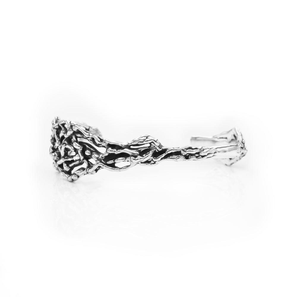 Aphrodite Cuff Bracelet - Spiritual Cuff Bracelet - Designer Jewelry - Statement Cuff Bracelet - Sterling Silver Cuff Bracelet - Free Form