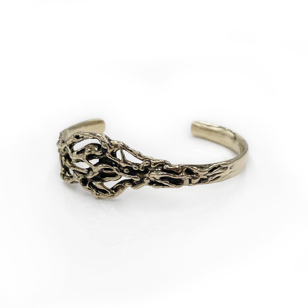 
                  
                    Spiritual Cuff Bracelet - Designer Jewelry - Statement Cuff Bracelet - Brass Cuff Bracelet - Free Form - Theta Wave Cuff Bracelet
                  
                