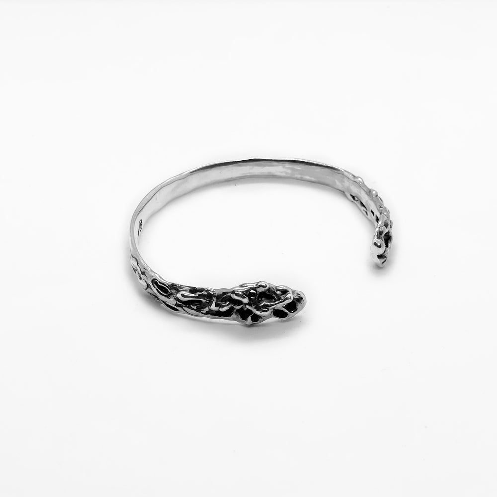 Spiritual Cuff Bracelet - Designer Jewelry - Statement Cuff Bracelet - Sterling Silver Cuff Bracelet - Free Form - Kalypso Cuff Bracelet